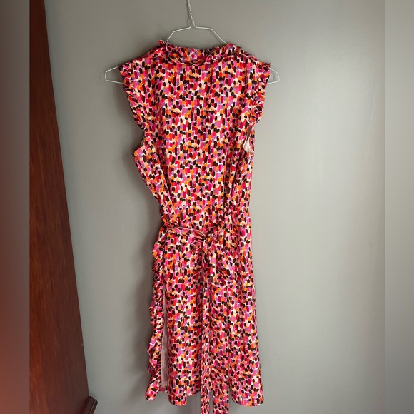 KATE SPADE Aubrey 100% silk wrap dress! - Picture 4 of 5